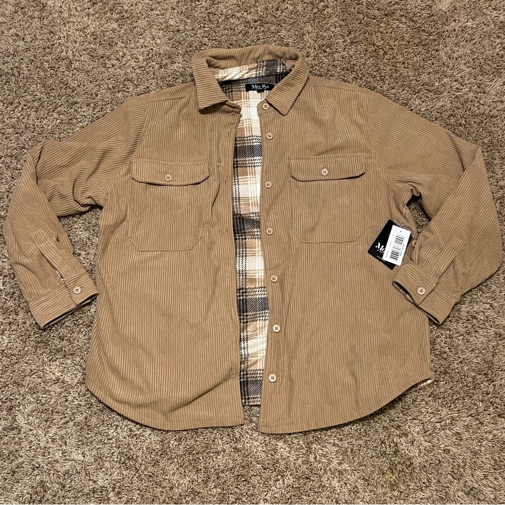 Reversible Mo-Ka Corduroy Utility Jacket